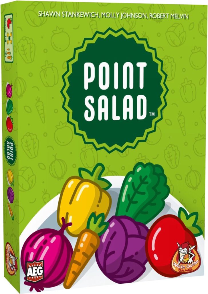 Point Salad speldoos leukste bordspellen 2 3 of 4 personen
